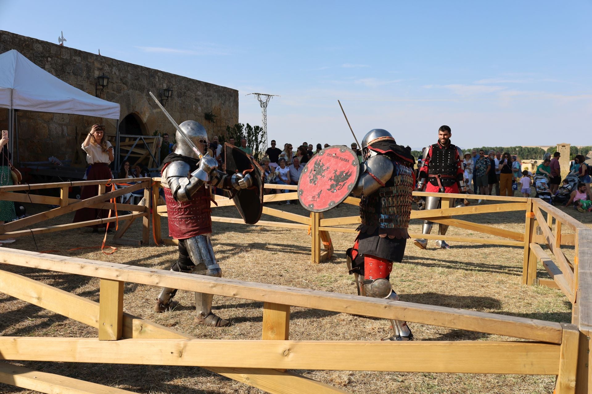 Conoce la lucha medieval Vía Aquitania de Osorno