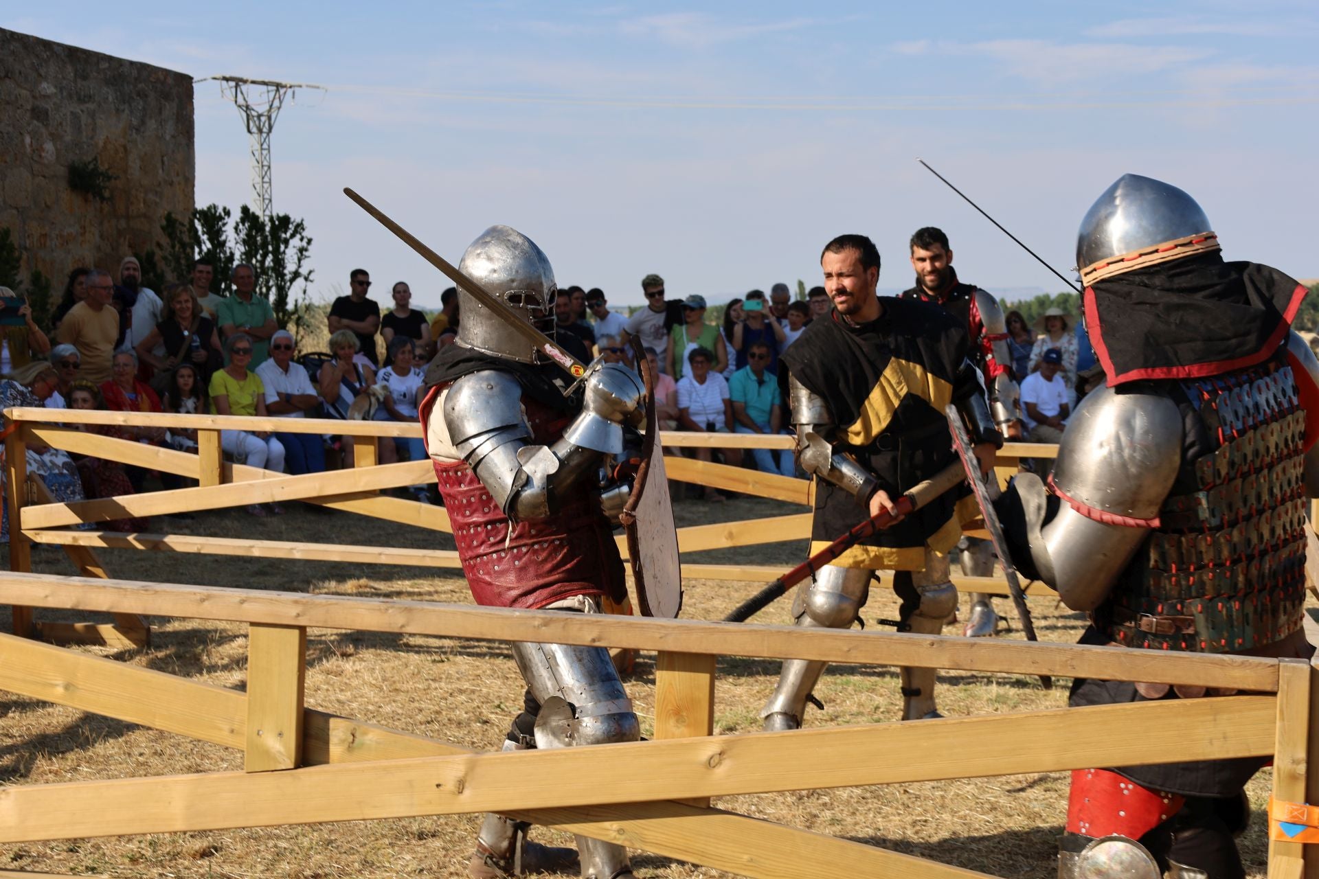 Conoce la lucha medieval Vía Aquitania de Osorno