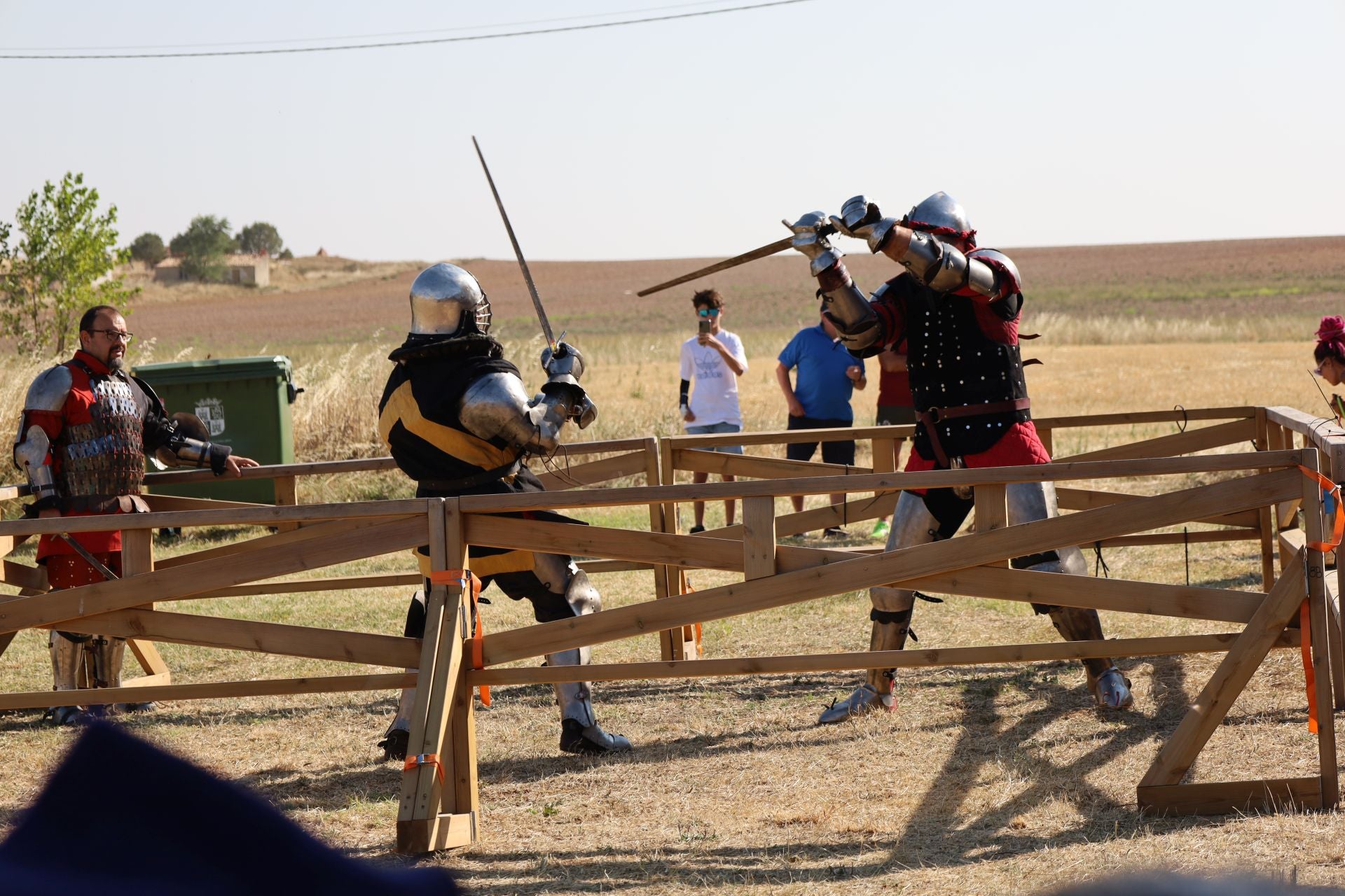 Conoce la lucha medieval Vía Aquitania de Osorno