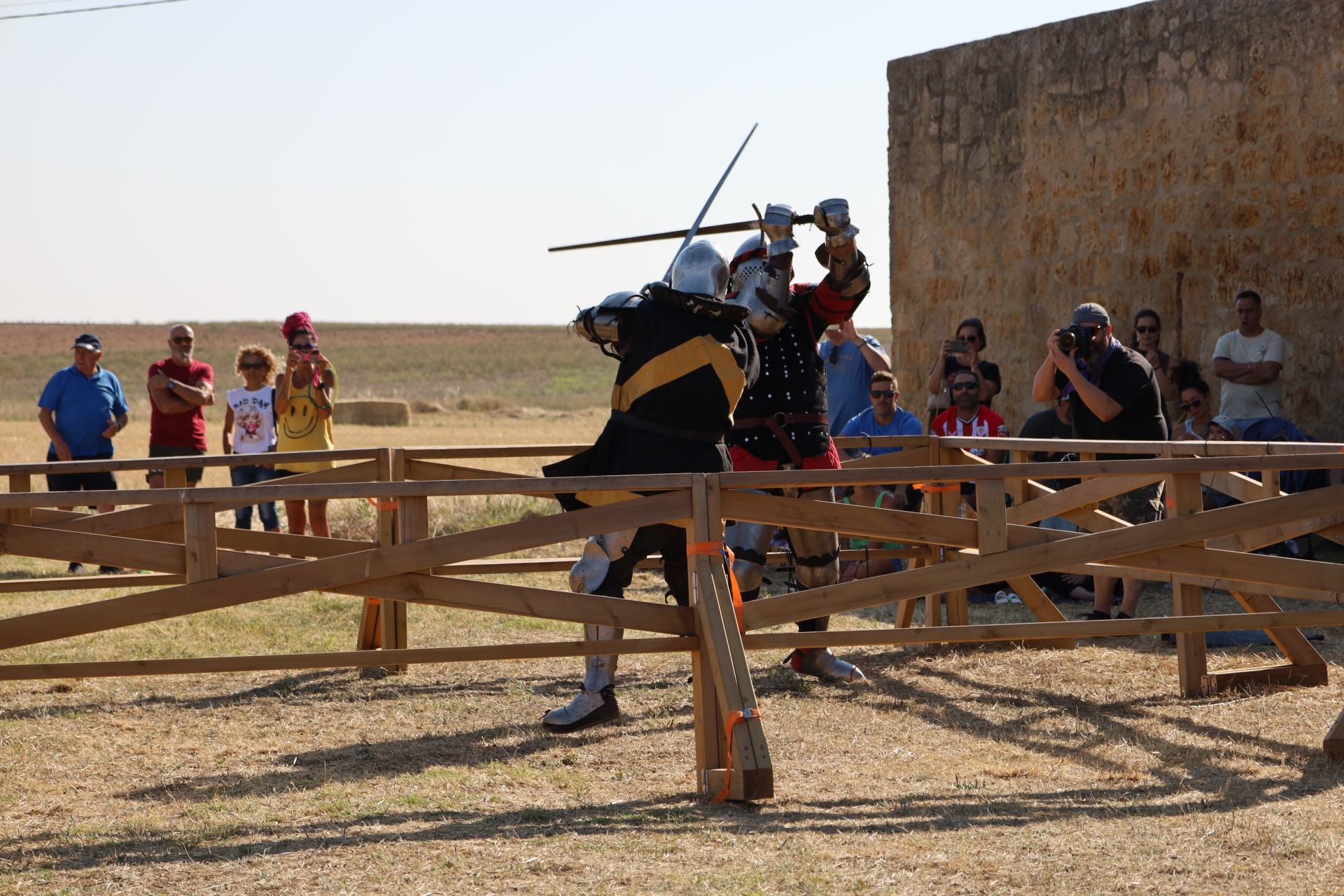 Conoce la lucha medieval Vía Aquitania de Osorno