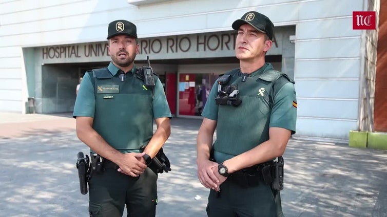 José Manuel e Ismael, los guardias civiles que salvaron a un niño atropellado en La Parrilla