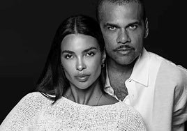 Joana Sanz y Dani Alves.