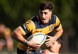 Jerónimo, en una imagen con su equipo, en Rosario.