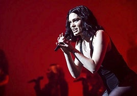 Imagen de archivo de Jessie J durante un concierto.