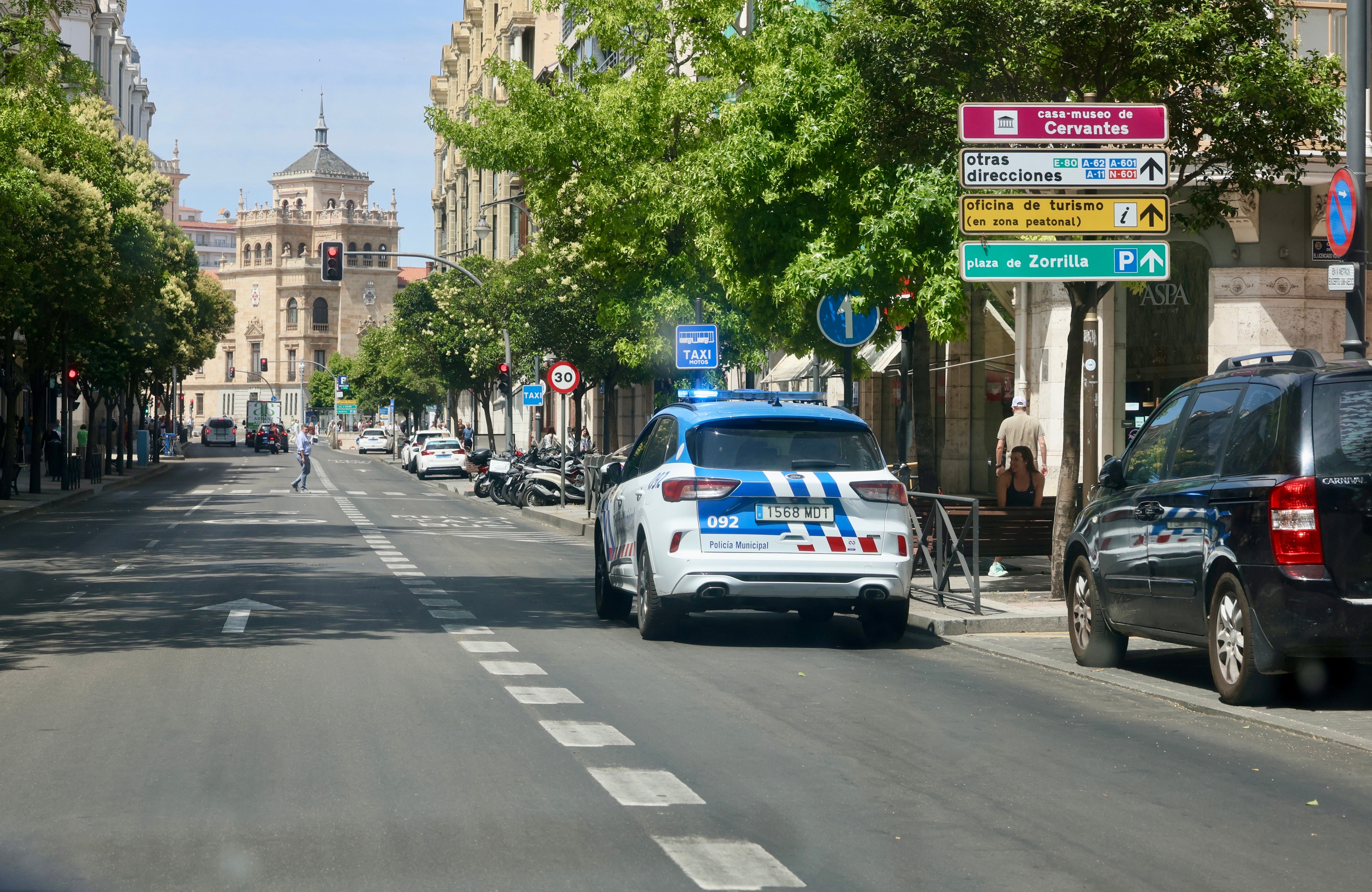 Triplica la tasa de alcohol cuando circulaba con su bici por la zona centro