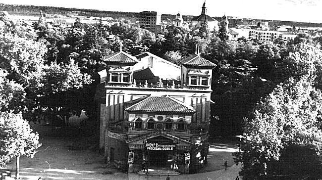 ¿En que año se derribó el Teatro Pradera?