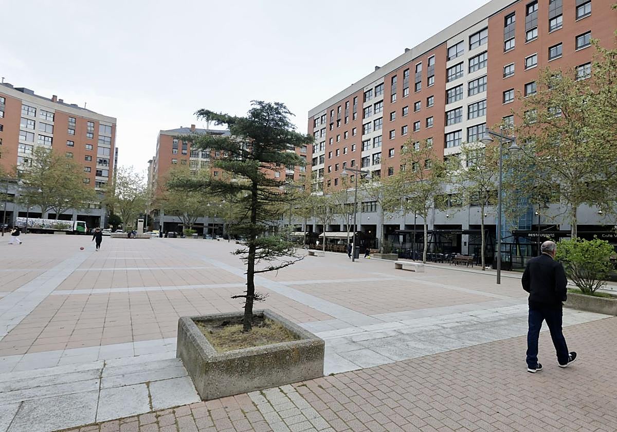 Plaza Marcos Fernández de Parquesol.