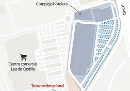 Plano del futuro sector de la SG-20.