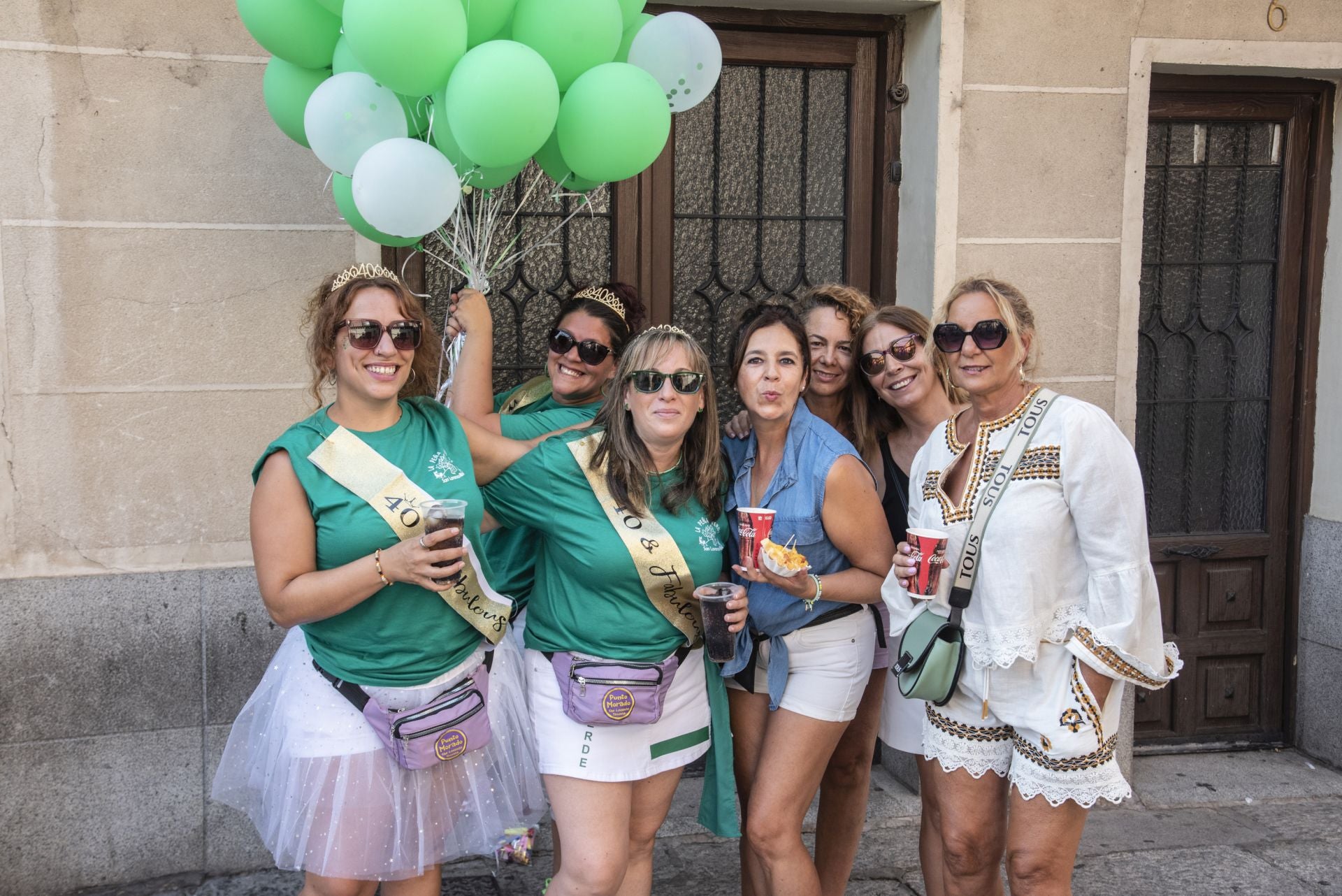 Fotos del inicio de las fiestas de San Lorenzo en Segovia
