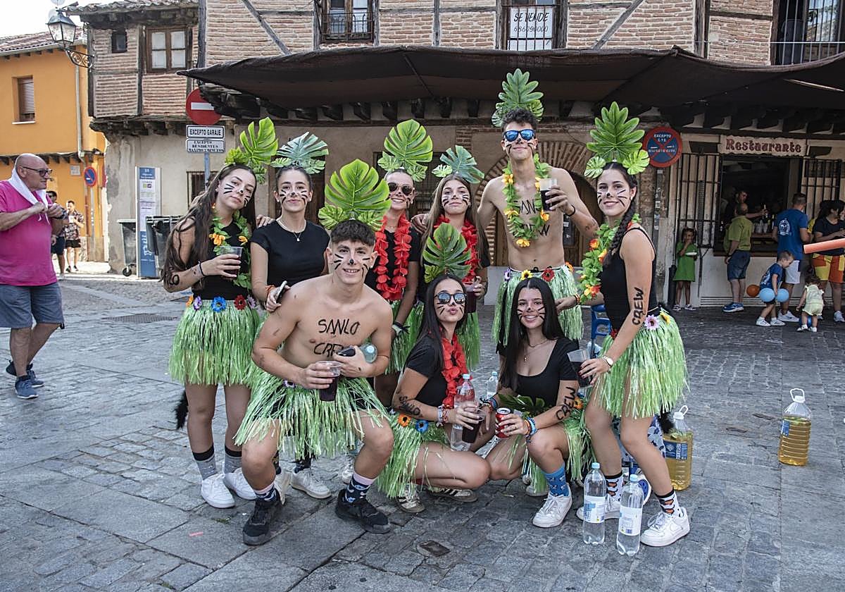 Fotos del inicio de las fiestas de San Lorenzo en Segovia