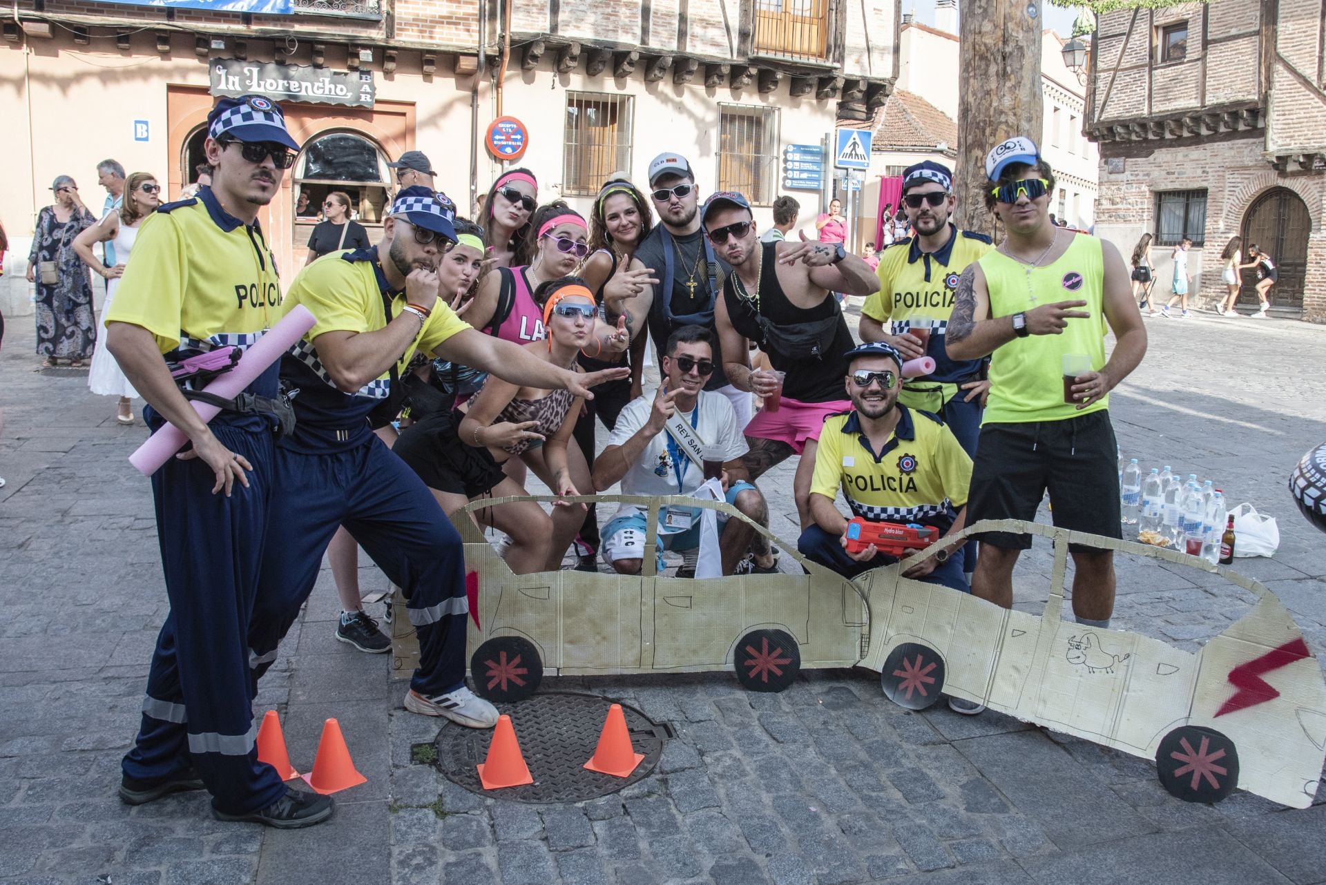 Fotos del inicio de las fiestas de San Lorenzo en Segovia