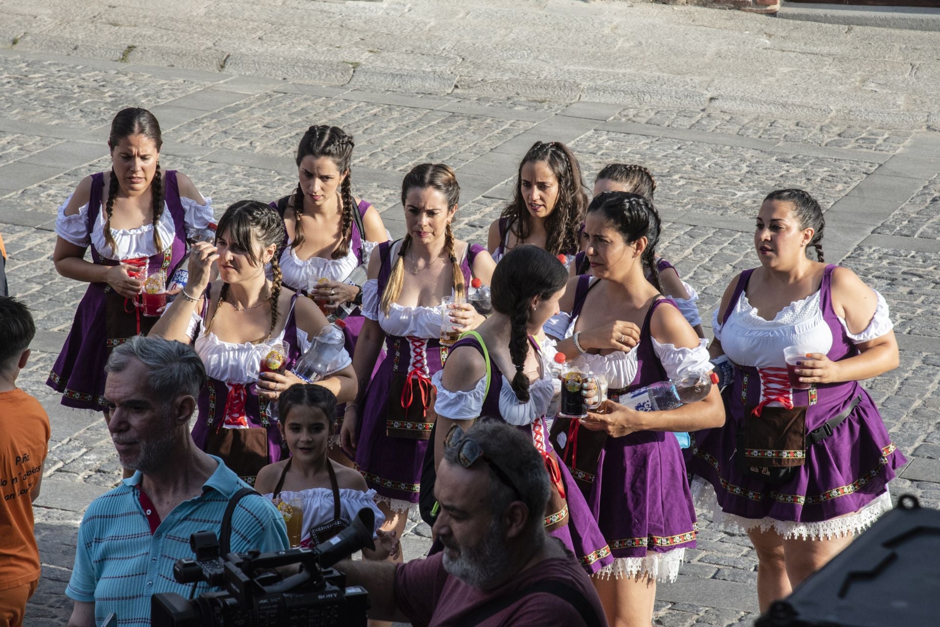 Fotos del inicio de las fiestas de San Lorenzo en Segovia