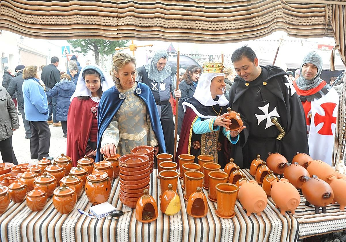 Imagen de archivo de la recreación histórica de la 'Donación de la Villa' en Fresno el Viejo.
