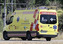 Ambulancia de Sacyl, en imagen de archivo.