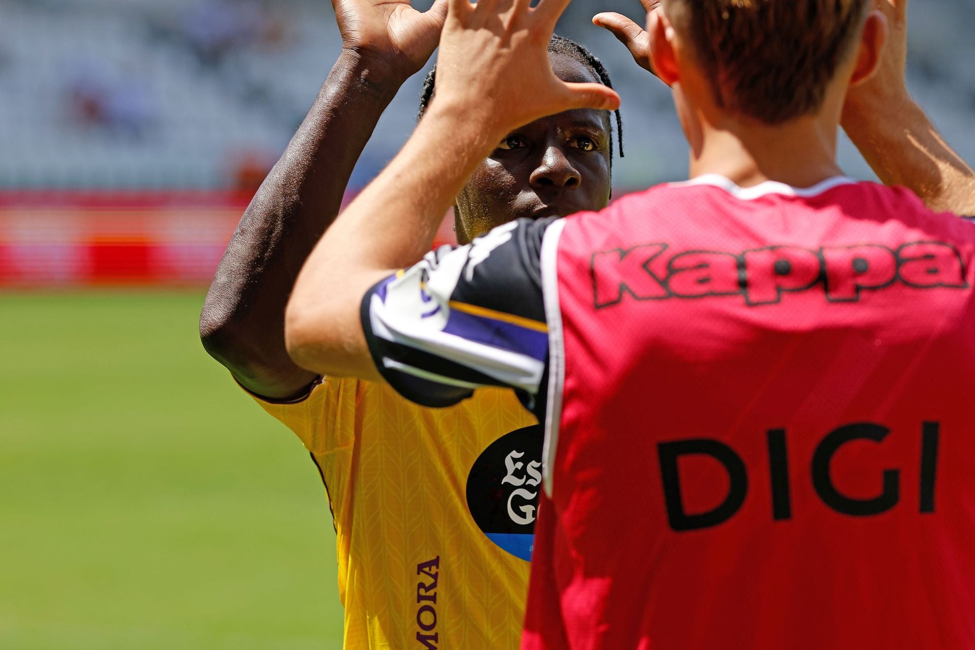 El partido del Real Valladolid contra el Burgos, en imágenes