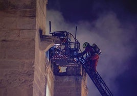 Las imágenes del incendio en la Mezquita de Córdoba