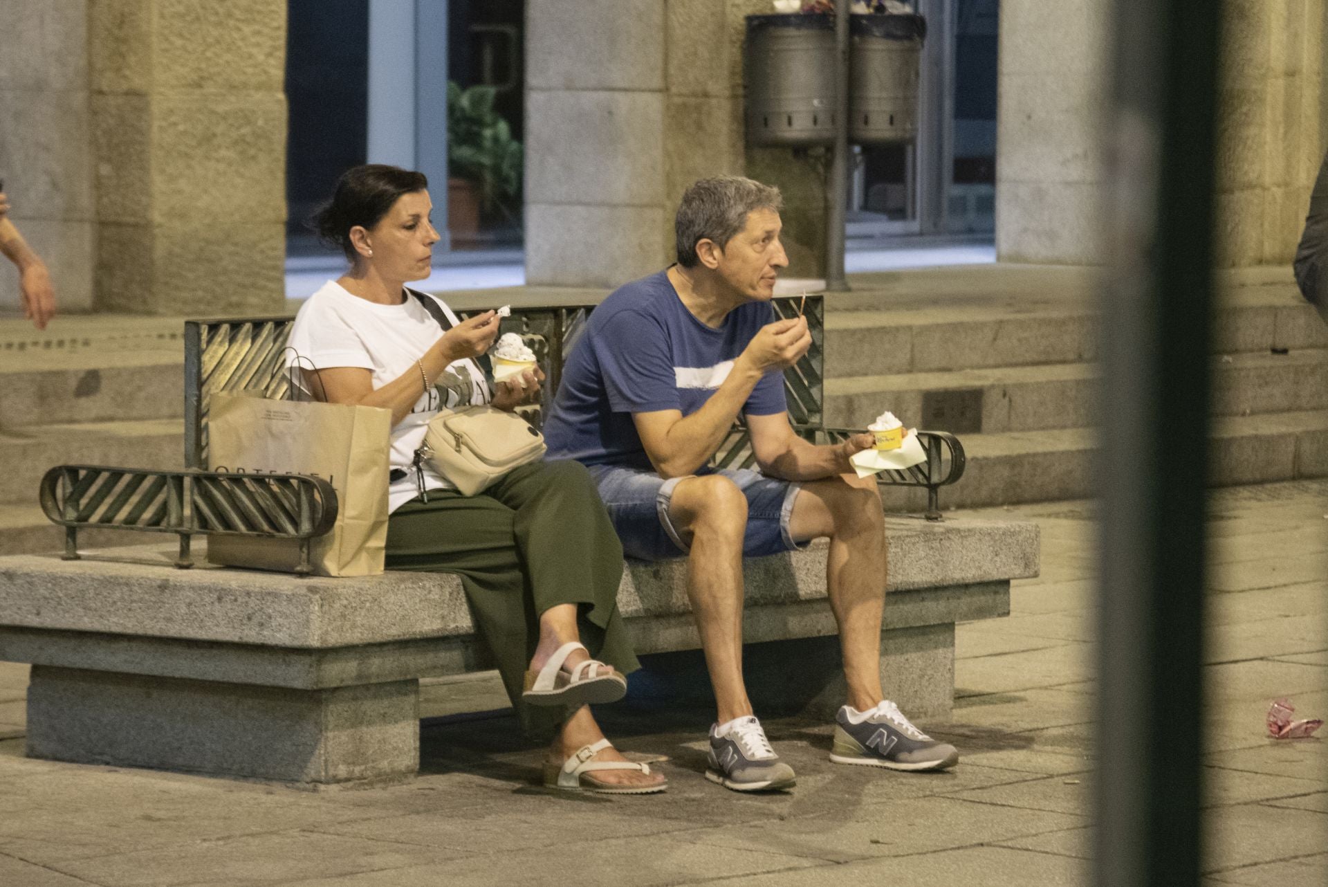Fotos: así pasa Segovia la ola de calor por el día y por la noche