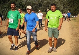 Seis pueblos de Tierra de Campos se unen en la quinta macha contra el cáncer Entre tapiales