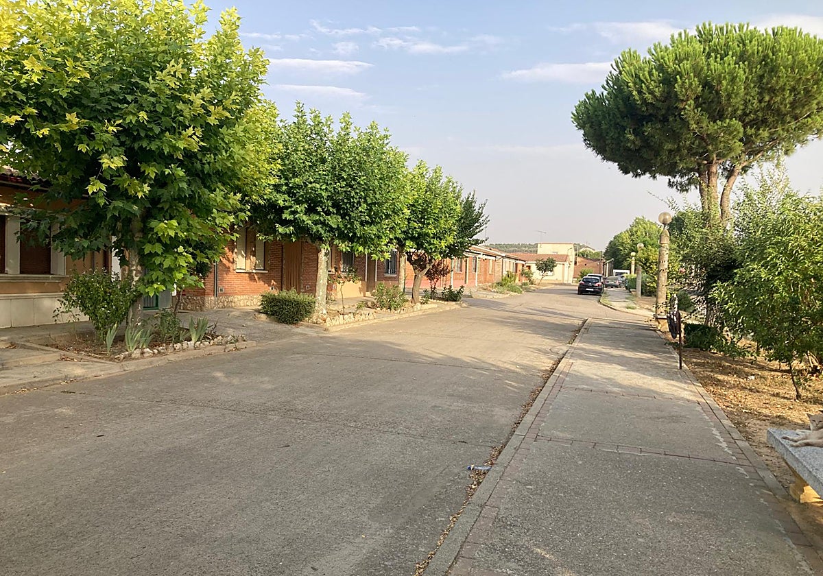 Viviendas del barrio de las Casas Nueva, que sufre la falta de presión del agua