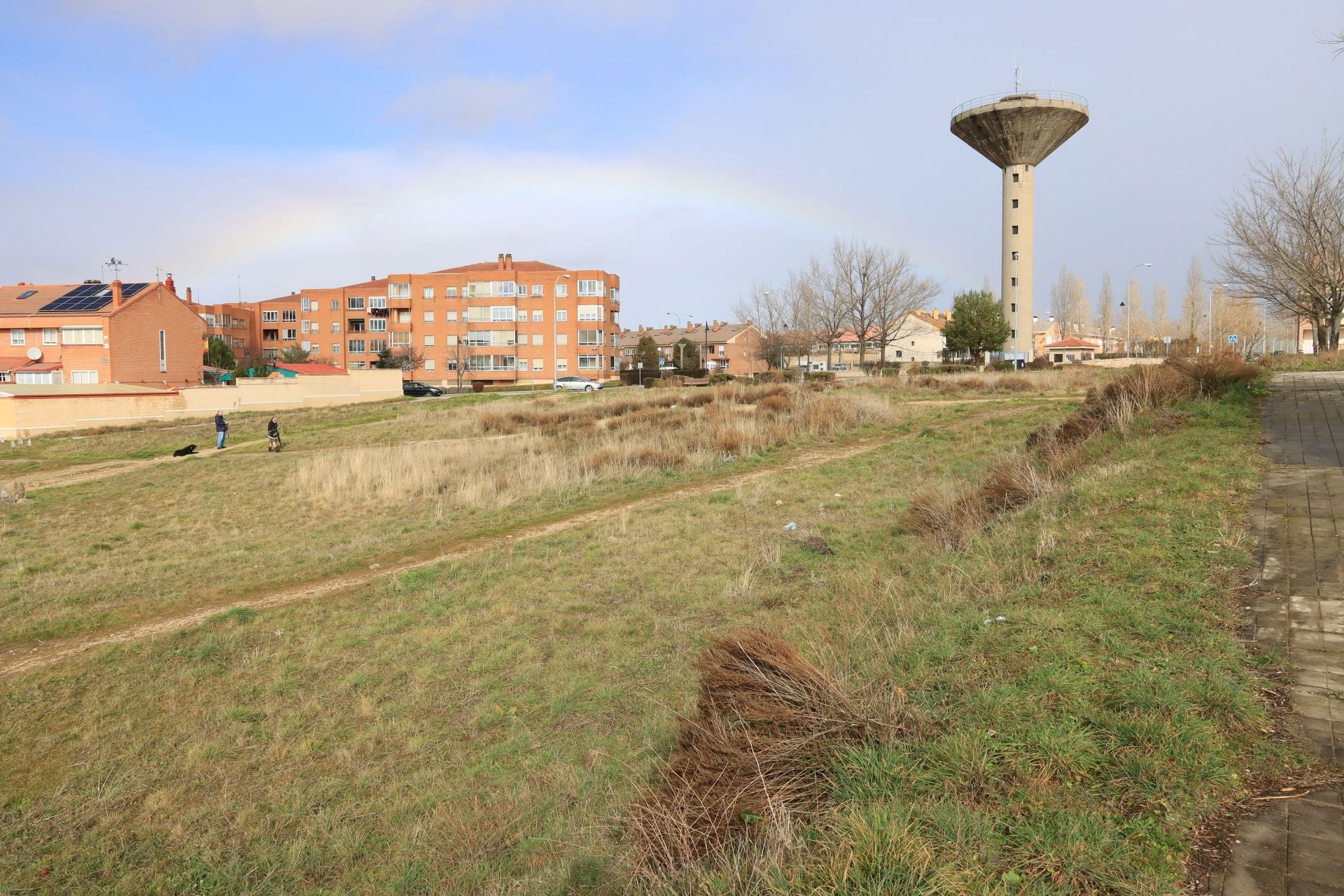 Terrenos junto al pirulí de Nueva Segovia.