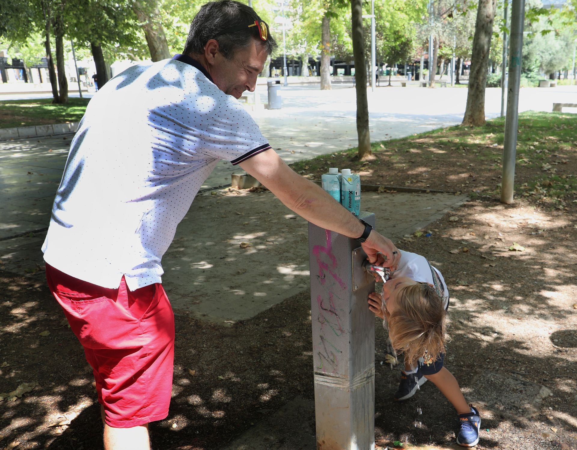 Así sigue la ola de calor en Palencia