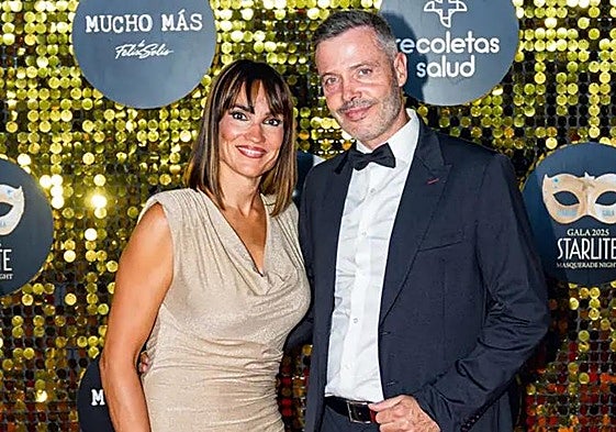 Irene Villa y David Serrata durante la gala Starlite en Marbella.