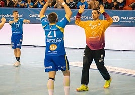 El guardameta argentino, Juan Manuel Bar, durante un partido.