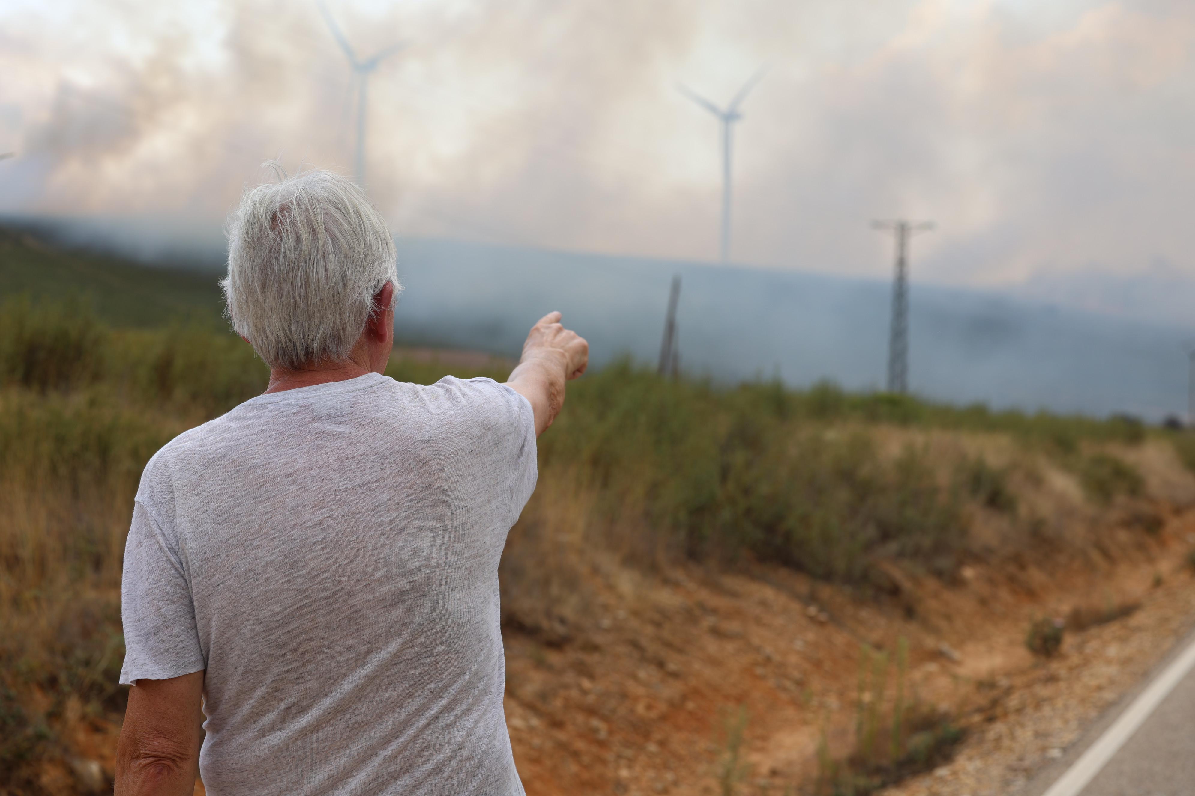 Las imágenes de la evacuación de los vecinos de Sesnández, en Zamora