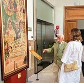 Exposición de carteles taurinos históricos en el Palacio Provincial.