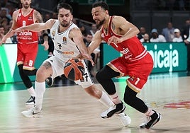 El Facu Campazzo, durante un partido de la temporada pasada.