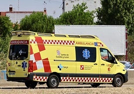Ambulancia de Sacyl, en imagen de archivo.