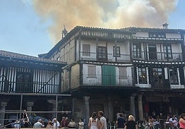 Reactivación del incendio de La Alberca