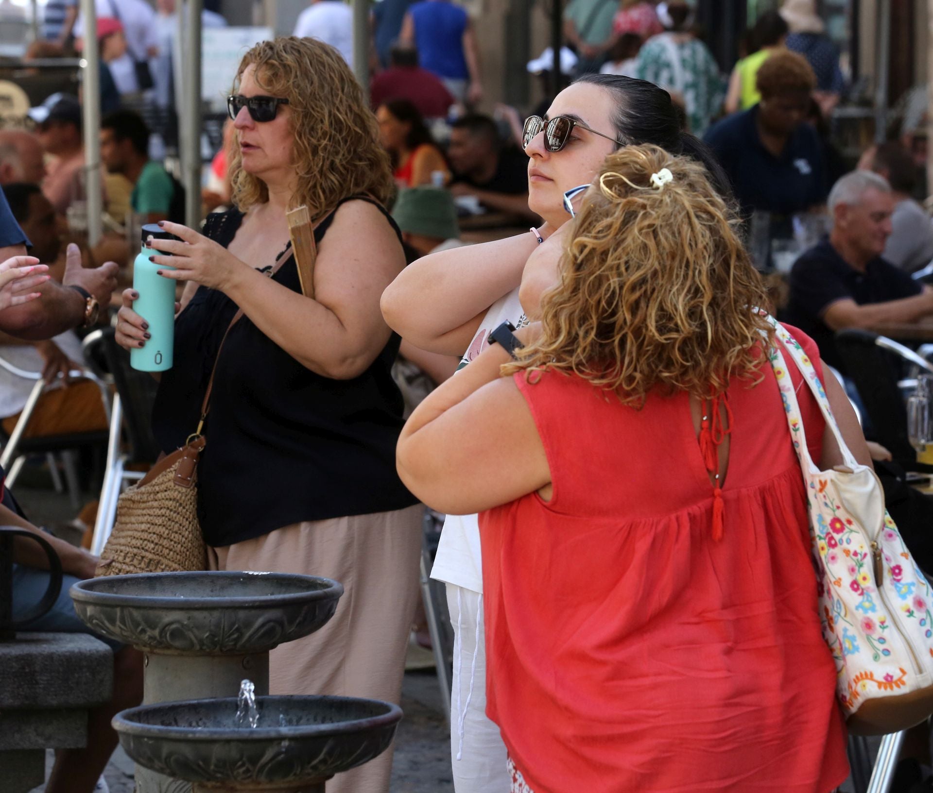 Fotos de una nueva jornada de calor en Segovia