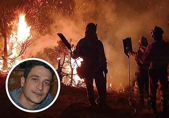 Jaime Aparicio, de 37 años, segunda víctima mortal en los incendios forestales de León