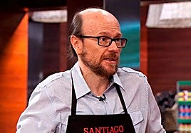 Santiago Segura, durante su participación en 'MasterChef Celebrity'.
