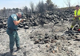 El incendio de Puercas tuvo su origen en el «efecto lupa» por la acumulación de residuos en una finca