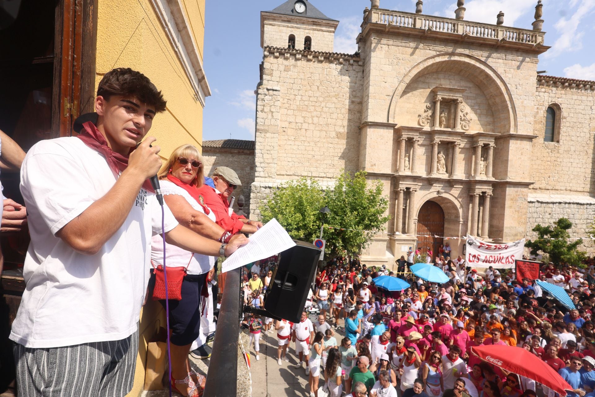 Pregón en las fiestas de Tudela