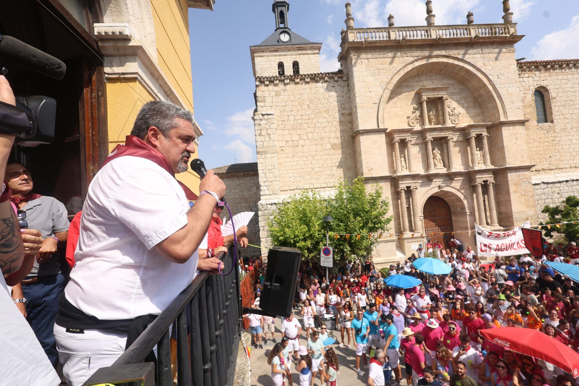Pregón en las fiestas de Tudela