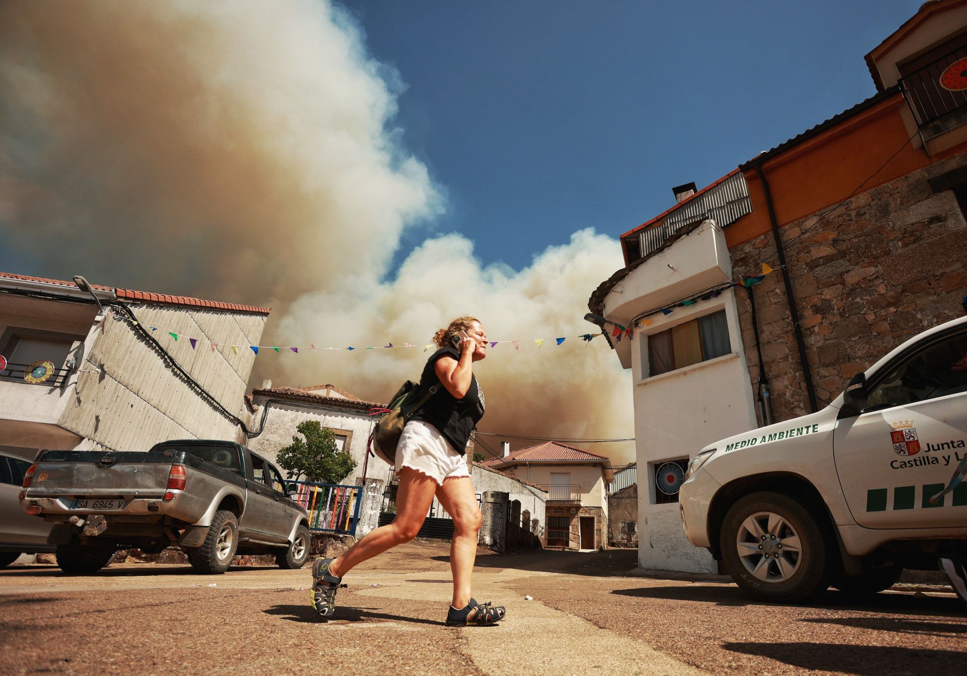 Incendio de nivel 2 en la localidad salmatina de El Payo