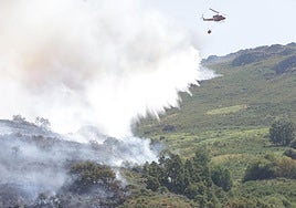 Incendio en Porto de Sanabria, Zamora