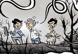 Sansón a la contra: 'Tierra quemada'