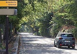 Estado actual del paseo de Santo Domingo de Guzmán de Segovia.