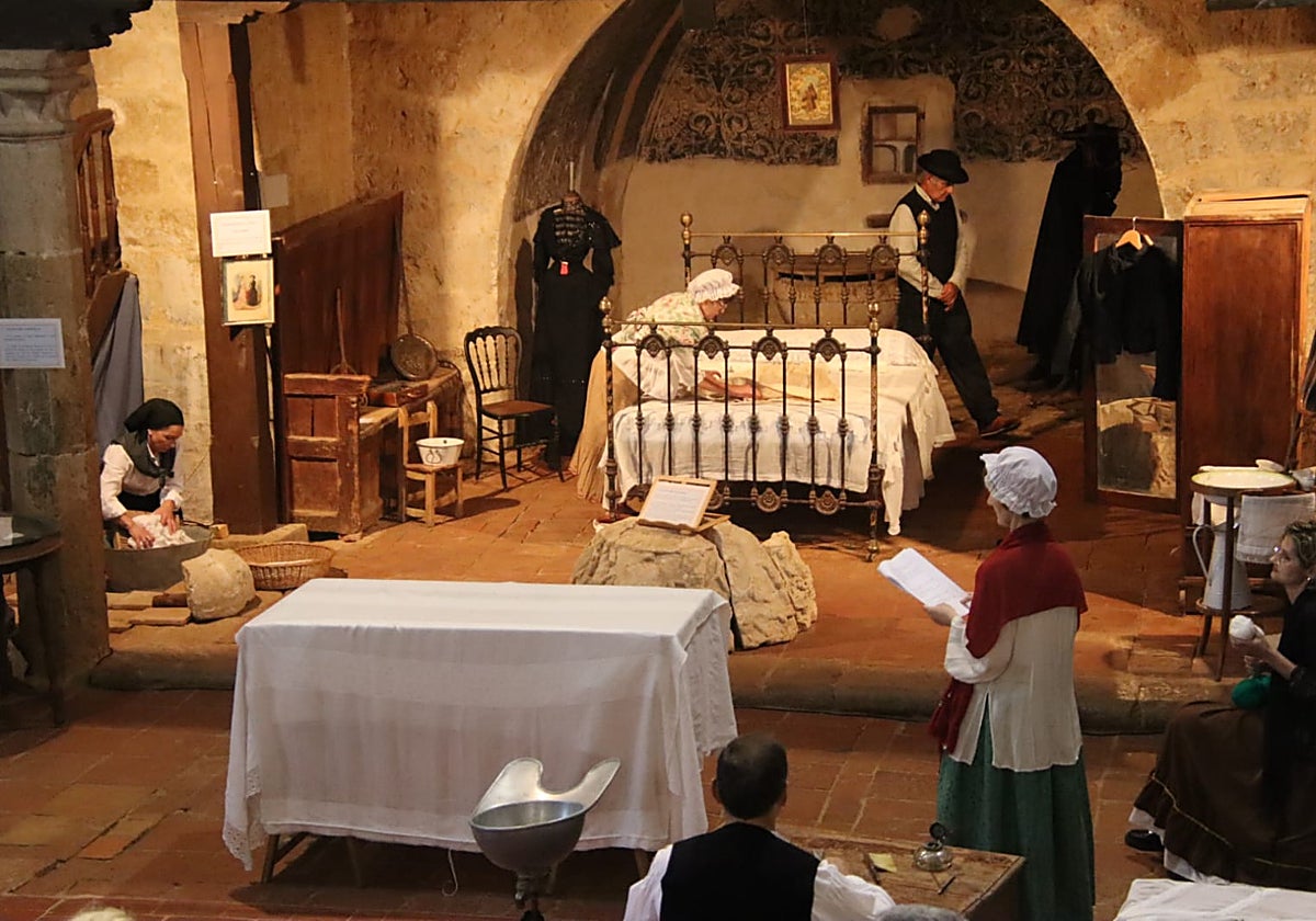 Tordehumos recrea la desgarradora historia de amor de un exvoto de 1903