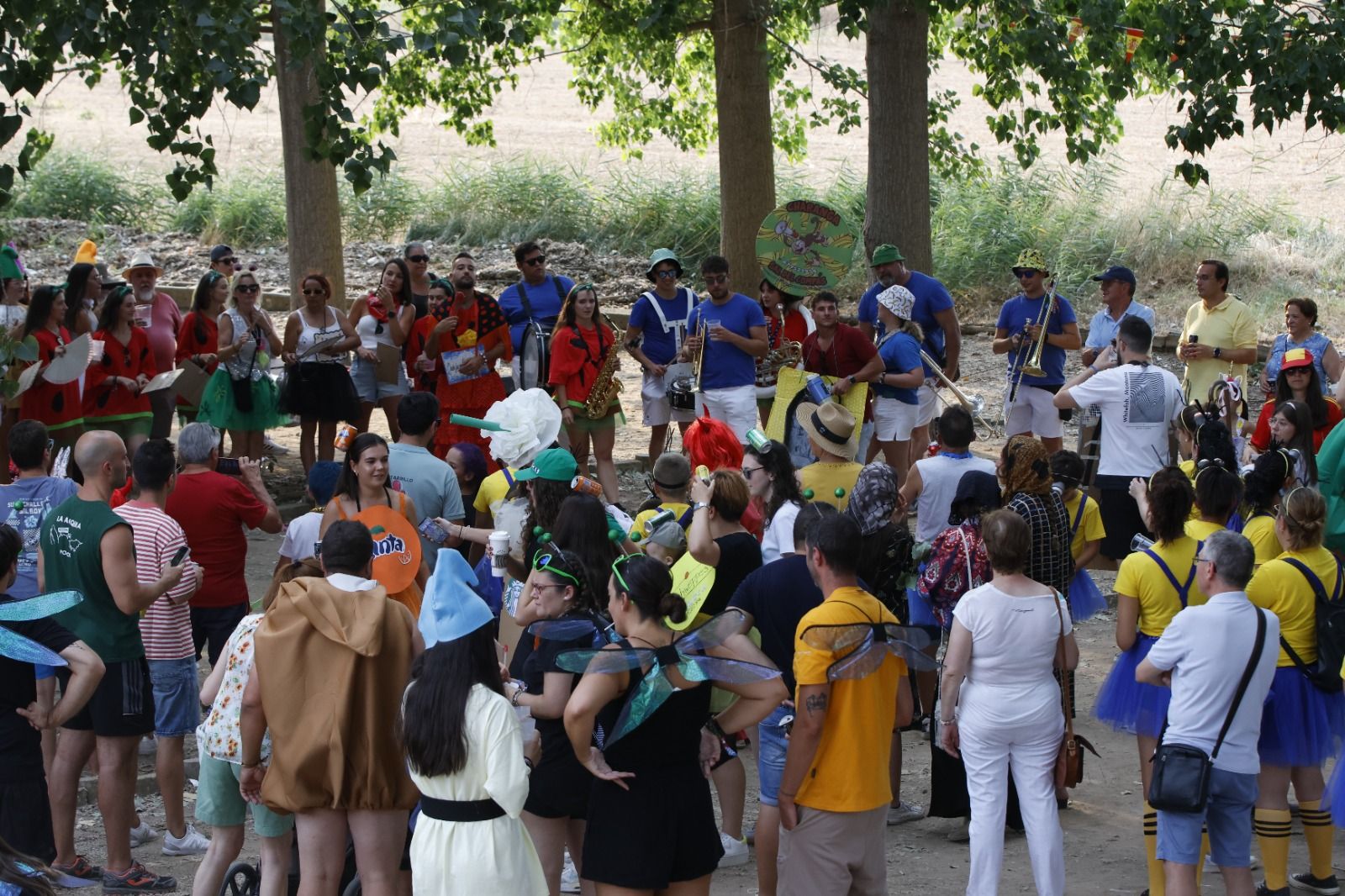 El encierro de Pollos, en imágenes