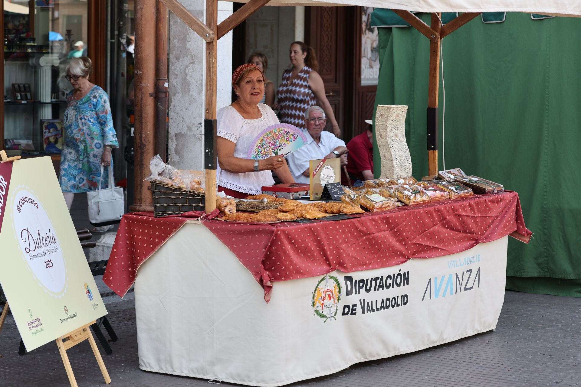 Ambiente en la Feria Renacentista de Medina del Campo este sábado
