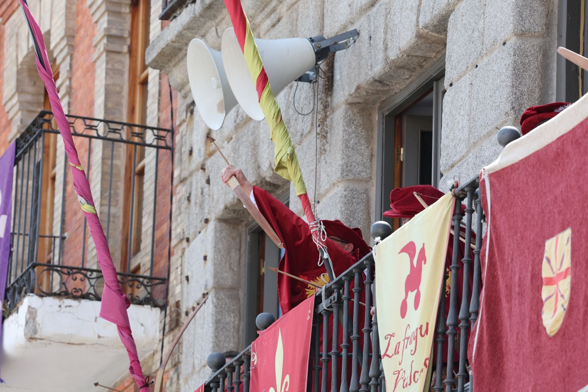 Ambiente en la Feria Renacentista de Medina del Campo este sábado