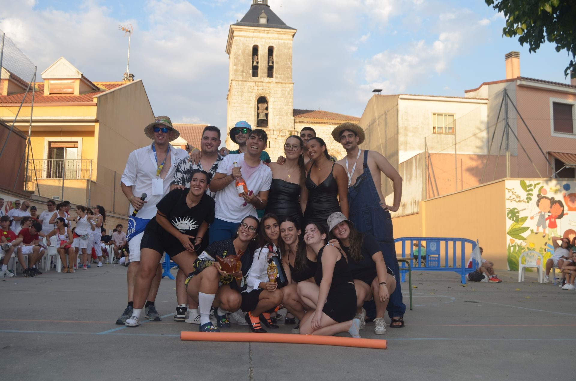 Las imágenes de la celebración de VI concurso de habilidad con el porrón de Tudela de Duero