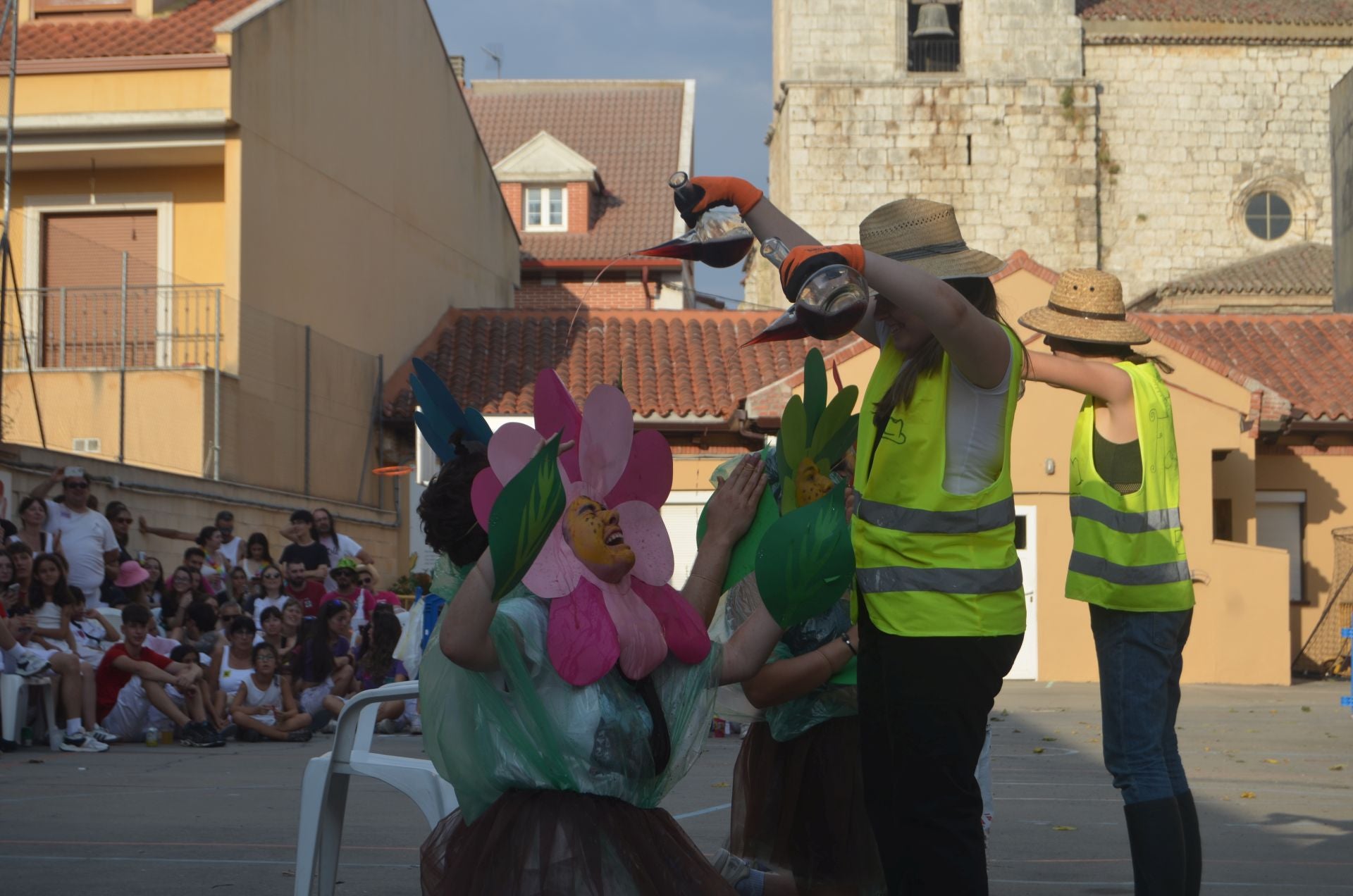Las imágenes de la celebración de VI concurso de habilidad con el porrón de Tudela de Duero
