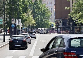 Vehículos en Poniente.