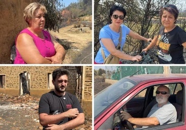 Castrocalbón, contra las llamas: «Si llegamos a irnos, no queda nada del pueblo»